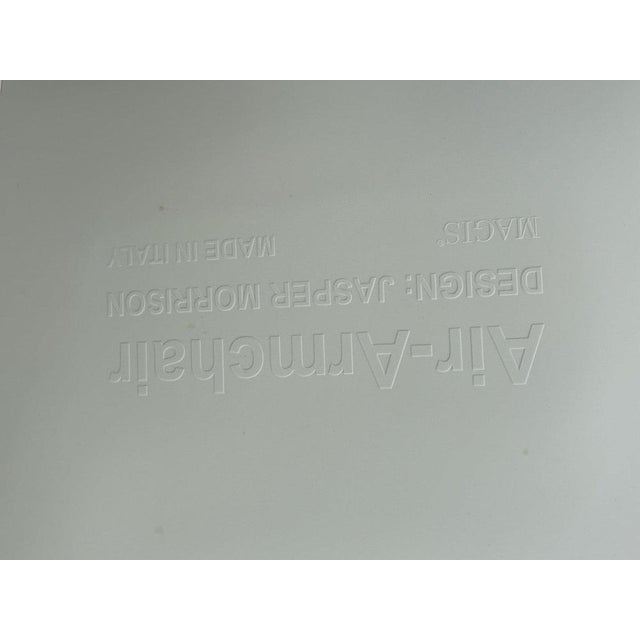 White White Stackable Air Armchair by Jasper Morrison for Magis, Set of 4 For Sale - Image 8 of 9