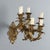 19th Century Gilt Bronze Wall Lights, Italy, Set of 2 For Sale - Image 4 of 10