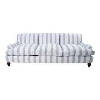 21st Century Jonas Sofa Newly Upholstered in Schumacher Fabric For Sale