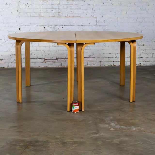 Late 20th Century Scandinavian Modern Oak Dining or Conference Table by Thygesen and Sorensen for Magnus Olesen and Rudd International For Sale - Image 18 of 18