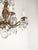 Antique 8 Light Petite Shimmering Pineapple Brass Cut Lead Glass Chandelier~ Rewired ~ Restored ~ Rejuvenated ~ Ready to Hang ~ For Sale - Image 4 of 12