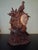 Antique Swiss Black Forest Pheasants Pendulum Clock, 1900, Set of 3 For Sale - Image 3 of 11