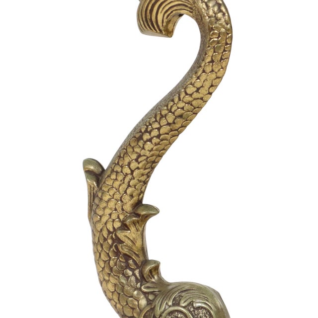 Mid-Century Mythical Dolphin Floor Ashtray, France, 1950s For Sale - Image 9 of 15