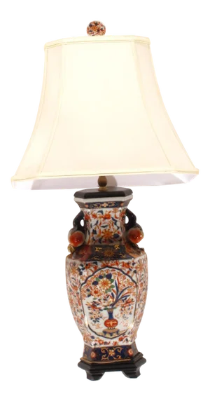 Pasargad Ny Hand Painted Porcelain Table Lamp