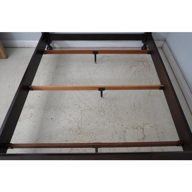 Bernhardt Mahogany Queen Size Bed For Sale - Image 11 of 16