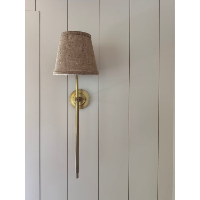 2020s 4 Visual Comfort Bryant Sconces --- Long Tail For Sale - Image 5 of 11