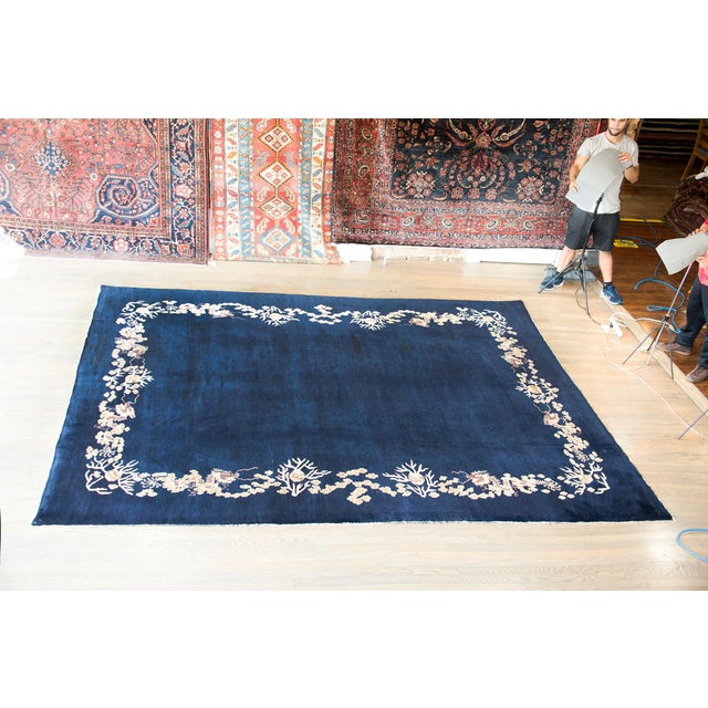 Early 20th Century Chinese Peking Rug For Sale In Chicago - Image 6 of 15