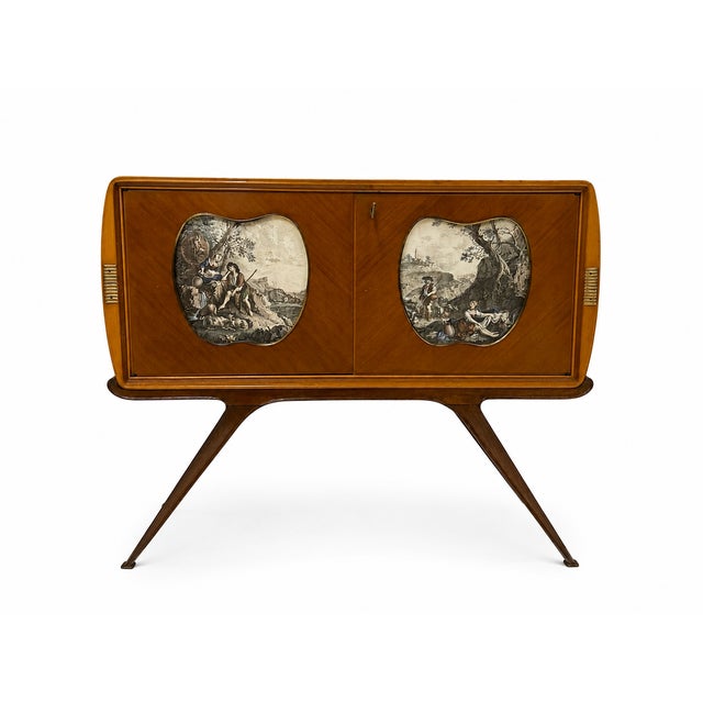 Bar Cabinet by Vittorio Dassi, 1950s For Sale - Image 6 of 6