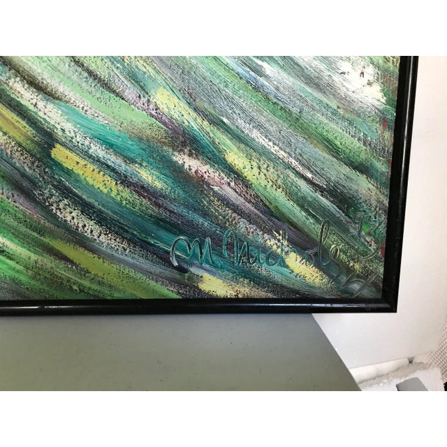The Awakening Abstract Expressionism Original Oil Painting by Monique Nichols For Sale In New York - Image 6 of 11