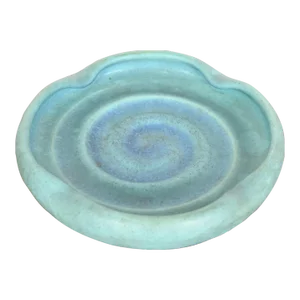 Van Briggle Arts & Crafts Turquoise Glazed Ashtray or Catchall, Early 20th Century