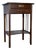 Antique Art Nouveau Side Table in Oak, 1910 For Sale