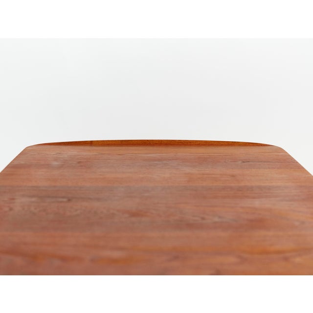 Brown FD 640 Table by Peter Hvidt & Orla Mølgaard-Nielsen for France & Son, 1960s For Sale - Image 8 of 18