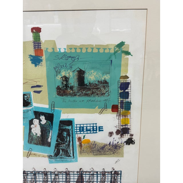 Printmaking Materials Sherana Harriette Francis Heritage Lines Lithograph, Signed For Sale - Image 7 of 12
