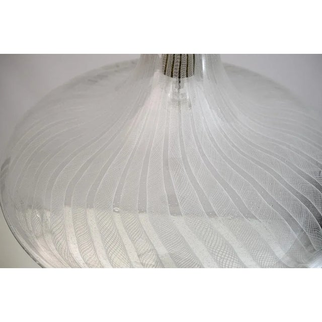 Mid-Century Italian Modern Murano Bubbles Lamp from Seguso, 1970s For Sale - Image 6 of 9