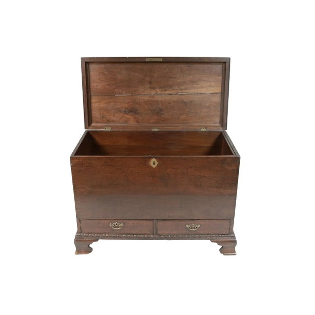 Late 18th Century George III Mahogany Chest For Sale - Image 4 of 13