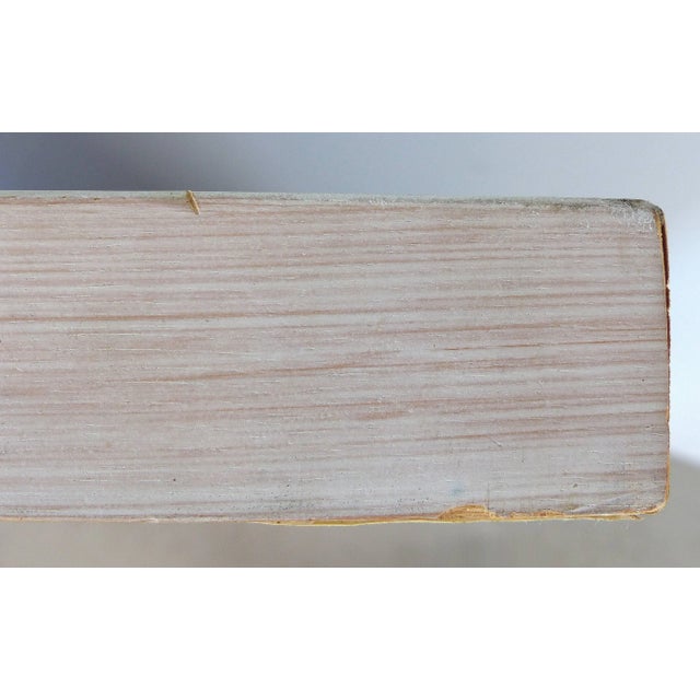 Wood 1989 Postmodern Mixed-Media Painting For Sale - Image 7 of 10