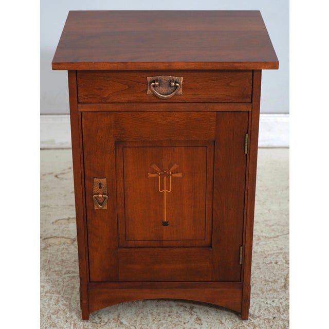 Age: c2002 Details: #11 Finish Arts & Crafts Style Harvey Ellis Design Adjustable Shelves Dovetailed Drawer Construction...