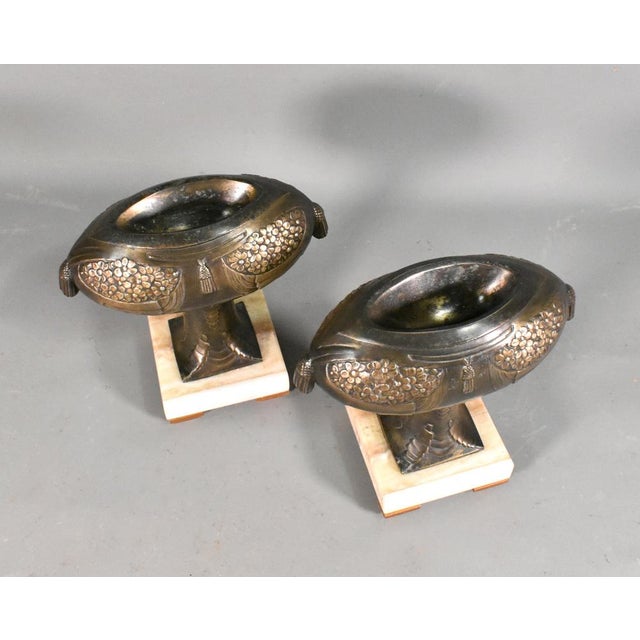 French Art Deco Garniture, 1920s, Set of 2 For Sale - Image 14 of 16