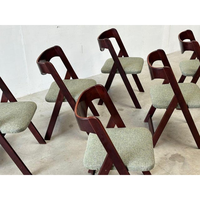 Mid-Century Italian Dining Chairs, 1960s, Set of 6 For Sale - Image 11 of 18