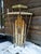 Vintage Patina Flexible Flyer Snow Sled Eagle Graphics Decor For Sale - Image 4 of 11