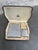 Mid-Century Modern 1920s Evan Art Deco Machine Age Cigarette Case Holder Lighter Black Enamel Chrome For Sale - Image 3 of 9