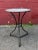 French French Green Painted Bistro Table For Sale - Image 3 of 13