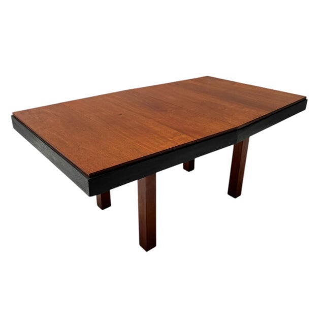 1920s Art Deco Extendable Dining Room Table by Toko v/d Pol Semarang, 1920s For Sale - Image 5 of 16