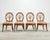 Traditional Set of Four Rose Tarlow "Feather" Dining Chairs in Fortuny For Sale - Image 3 of 18