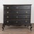 Traditional 18th Century Large Danish Black-Painted Oak Chest of Drawers For Sale - Image 3 of 15