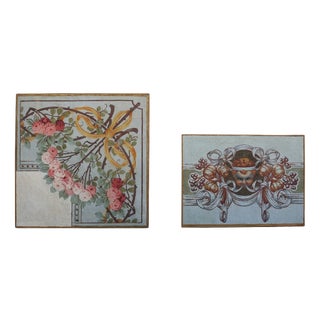 Frescoes, Originals on Canvas, 1950s, Canvas For Sale