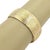 This bold and beautiful estate bracelet is crafted from 18k yellow, white and rose gold with a high polished finish. The...
