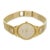 Metal Vintage Piaget 924 24mm 18k Gold Diamond Champagne Dial Watch For Sale - Image 7 of 9