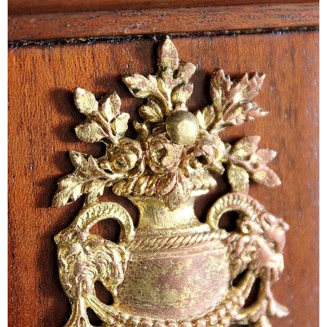 Antique Louis XVI Style Mahogany Bookcase, 1800s For Sale - Image 12 of 18