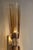 Huge Italian lively amber Murano Glass Chandelier Elegant wall sconce in amber Murano glass made in brunish- brunito metal...