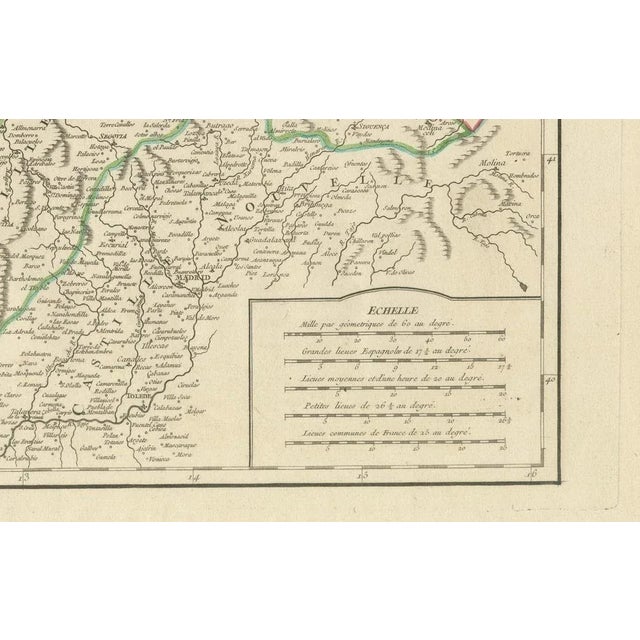 Spanish Map of Kingdoms of Castile For Sale - Image 6 of 10