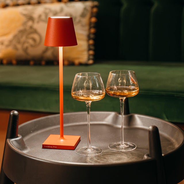 Zafferano Poldina Micro Lamp, Red For Sale - Image 4 of 6