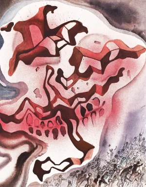 Salvador Dalí "Yea, Though I Walk..." From "Aliyah" 1968 Signed Lithograph Print