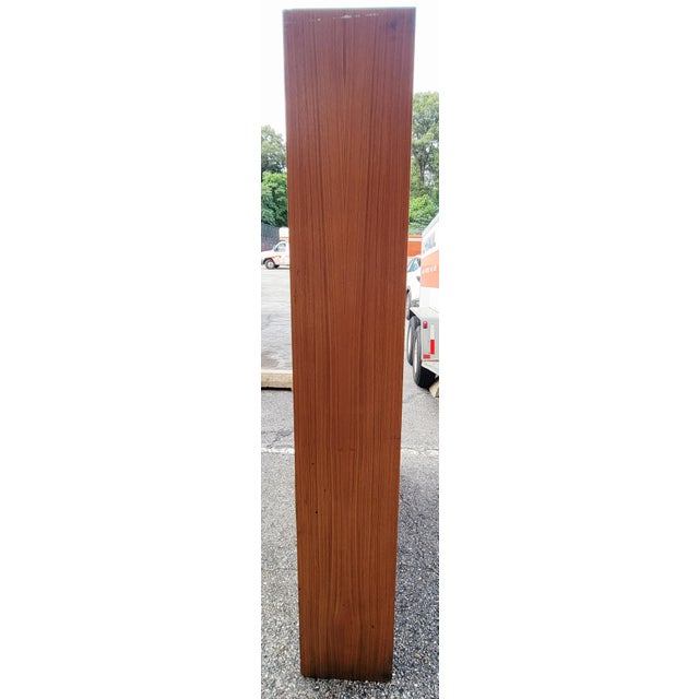 1970s Domino Møbler Double-Bay 6-Shelf Teak Bookcase For Sale - Image 9 of 15