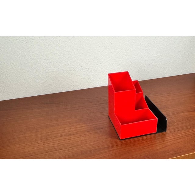 Mid-Century German Space Age Desk Utensilo, 1960s For Sale - Image 6 of 18