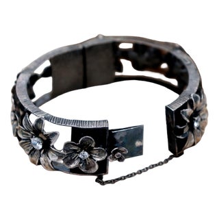 Vintage Bracelet in Silver For Sale