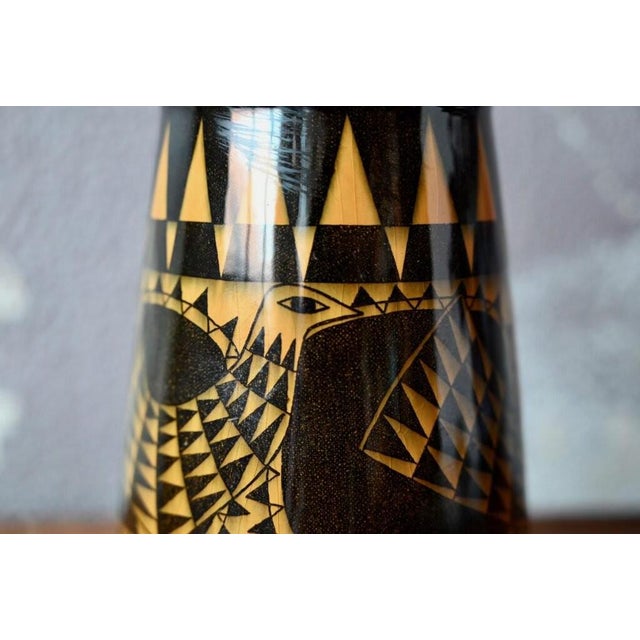 1950s Vintage Scandinavian Swedish Ceramic Vase from Beppo Rörstrand, 1950s For Sale - Image 5 of 9