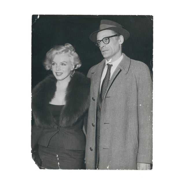 Marilyn Monroe and Arthur Miller, 1956, Photograph For Sale