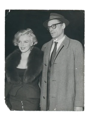 Marilyn Monroe and Arthur Miller, 1956, Photograph