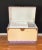 1970s Vintage Ltd Reverse Painted Lucite Designer Accent Storage Chest For Sale In Greenville, SC - Image 6 of 13