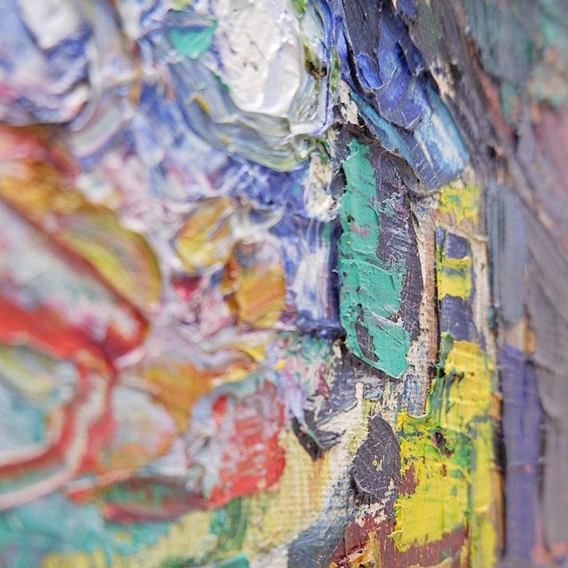 Anto Diez, Circus Dancer, 1968, Oil on Canvas, Framed For Sale - Image 10 of 14