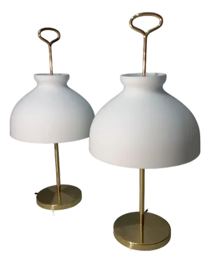 Aenzano Grande Table Lamps by Ignazio Gardella, 1950s, Set of 2