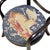 Wood Vienna Secession Bent Oak Armchair W/ Cat Needlepoint Seat by Thonet No.010 For Sale - Image 7 of 8