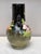 19th Century French Flowers Majolica Vase Theodore Lefront For Sale - Image 4 of 8