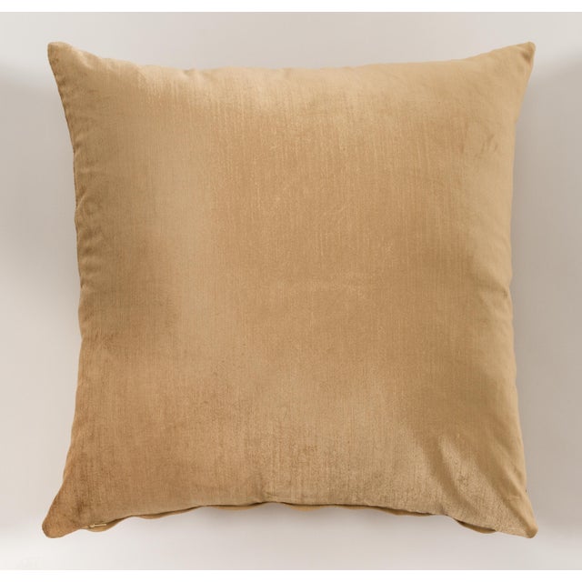 Made in the USA the cover of this pillow is a quality Italian leather with a unique abstract design adapted from nature's...