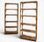 Contemporary Pair Vintage Bamboo & Rattan Shelves For Sale - Image 3 of 6